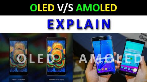 Amoled is a type of oled display device technology. OLED vs AMOLED, Explain ! - YouTube