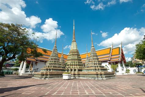 Wat Pho Temple à Bangkok En Thaïlande Information Et Visite Du Temple