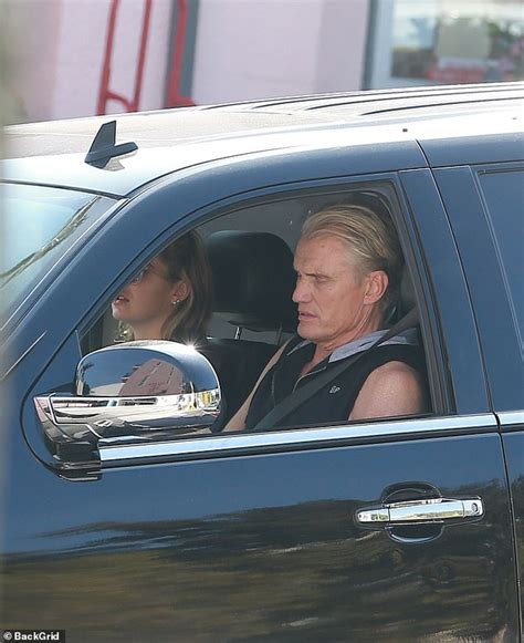Dolph Lundgren 63 Flexes His Muscles As He Stocks Up On Groceries