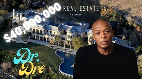 Dr Dre House Tour The Real Estate Insider Youtube