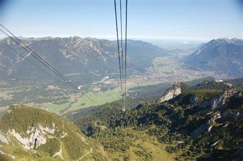 View From The Alpspitzbahn Cable Car Picture Of Alpspitz Garmisch