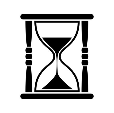 hourglass icon free stock vectors