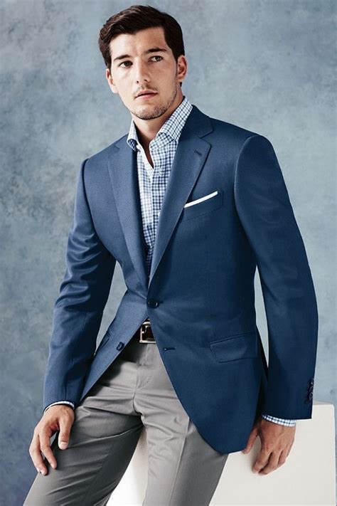 Summer Wedding Menswear Blue Blazers Mens Outfits Sport Coat Outfit