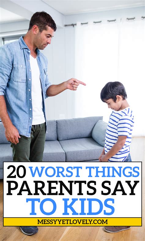 20 Things Parents Should Never Say To Their Children Discipline Kids