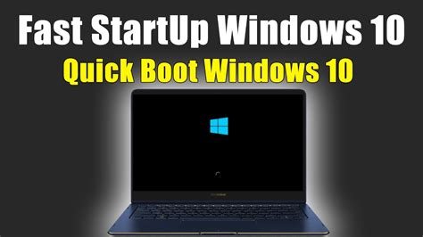 How To Enable And Disable Fast Startup On Windows 10 Youtube