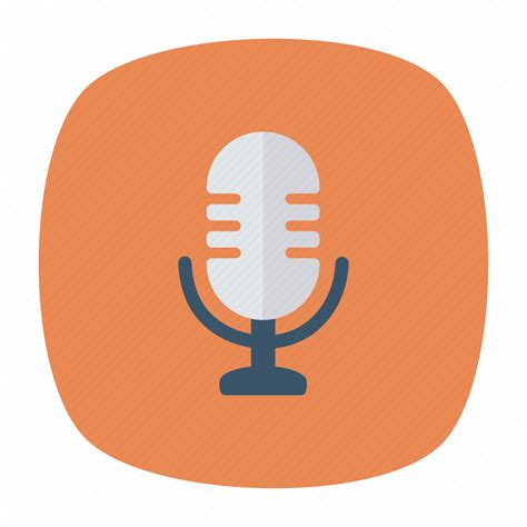 Audio Mic Mike Speaker Icon Download On Iconfinder