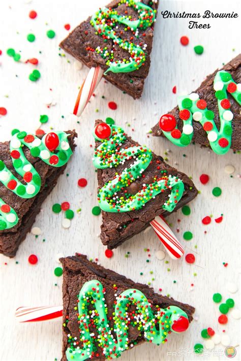 Maybe you would like to learn more about one of these? Easy Chewy Christmas Brownie Trees Recipe - Home ...