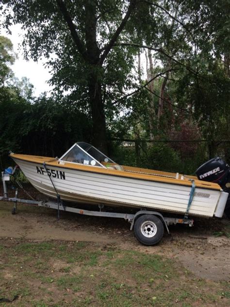 M Fibreglass Runabout Boat For Sale From Australia