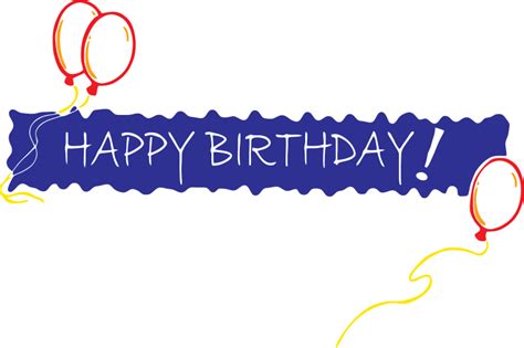 Happy Birthday Png Text Clipart Best