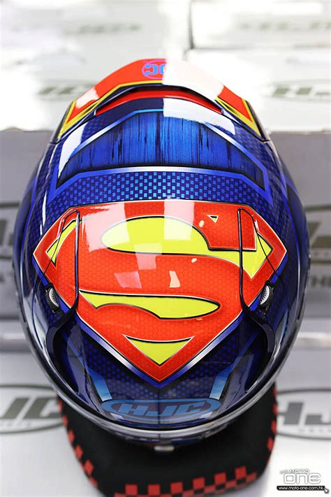 Hjc X Dc Rpha 11 Superman 超人賽車頭盔│三禾摩托│售價hk4980