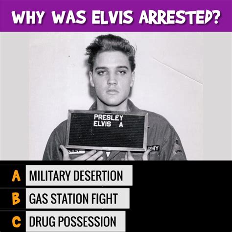 Why Was Elvis Arrested For In 1956 Doyouremember