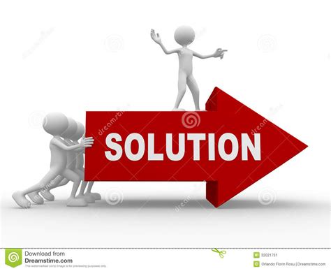 Solution stock illustration. Illustration of moving, partnership - 32021751