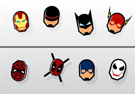 Marvel Superhero Vector Art Icons And Graphics For Free Download