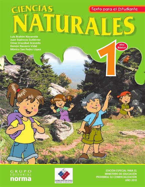 Naturales 1 Texto De Ciencias Naturales Ciencia Natural Libros De
