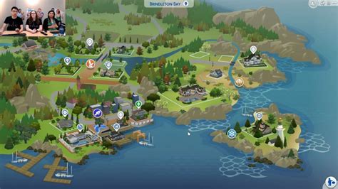 The Sims 4 Cats And Dogs Brindleton Bay World Map