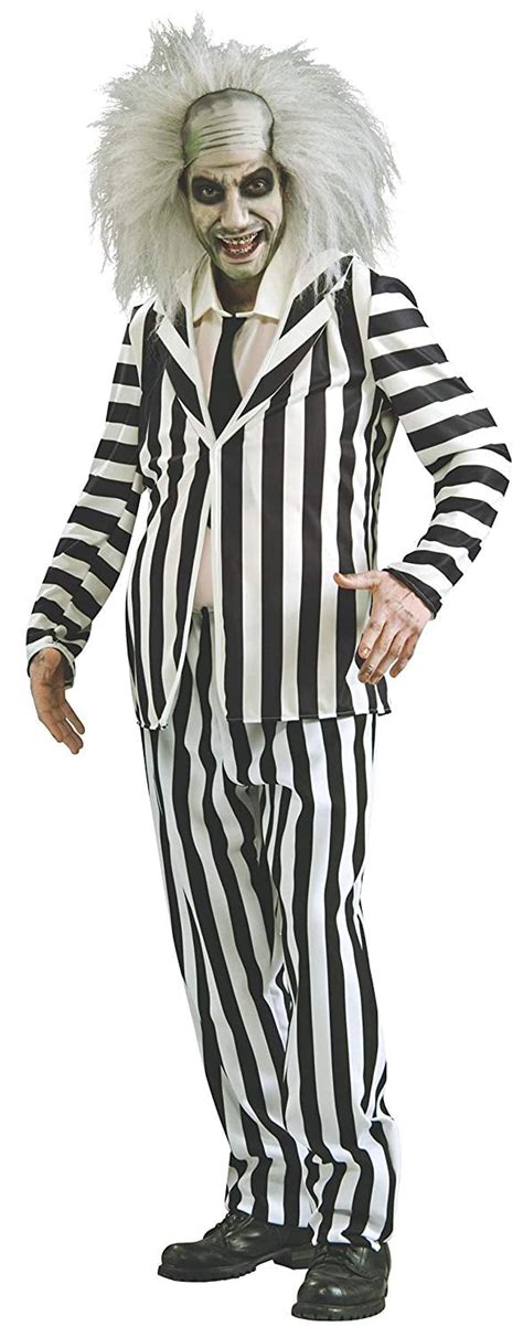 The beetlejuice characters first spooked us during the film's debut in 1988, and have done so every halloween since. Men's Beetlejuice Costume | The Best 2019 Halloween ...