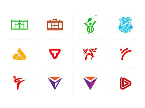 Download Free Sports Symbols Logos (With images) | Logo design ...