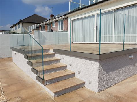 Frameless Glass Balustrade Installed In Cooden Bexhill Brighton