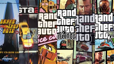 The Evolution Of Grand Theft Auto Gta Games 1997 2021 Youtube