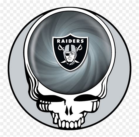 Download Oakland Raiders Skull Logo Decals Stickers Cad150 Golden
