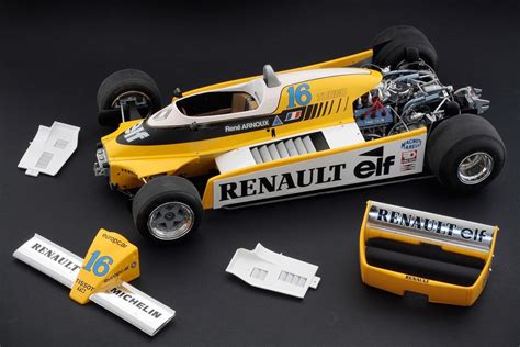 Italeri Model Cars 112 Renault Re20 Turbo Formula 1 Race Car Kit