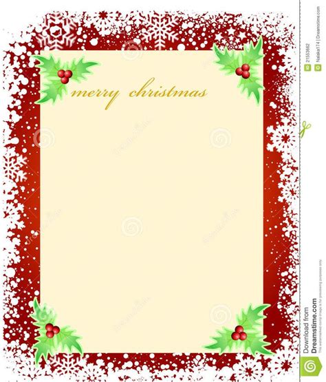 Free Blank Christmas Card Templates