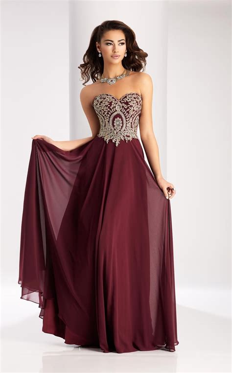 Am besten sprechen sie ihr kleid dazu mit der braut ab, so können sie nichts falsch machen. Top Abendkleid Bordeaux Lang Design - Abendkleid