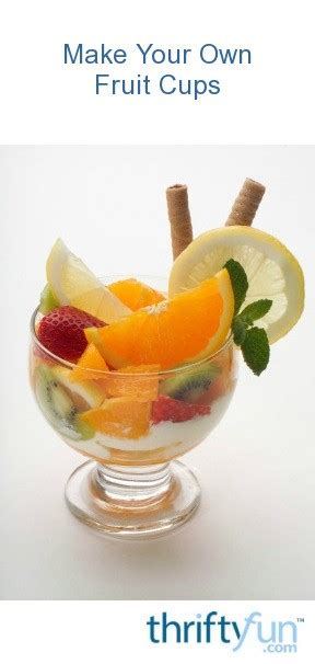 Make Your Own Fruit Cups Thriftyfun