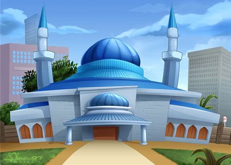 Simak yuk ulasan gambar masjid terindah di dunia! CMBG: Mosque 1 by AimanStudio on DeviantArt