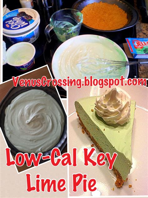 Ready in under 1 hour. Venus Crossing with Liss: Low Cal Key Lime Pie