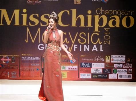 kee hua chee live part 3 miss malaysia cheongsam 2014