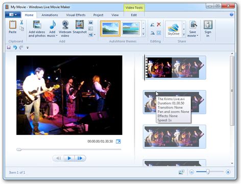 Create And Edit Home Videos With Windows Live Movie Maker The Average