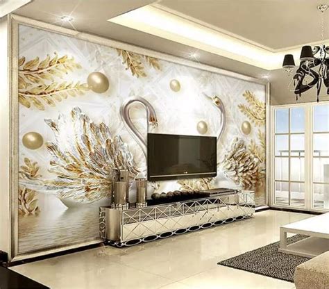 3d Wallpaper Designs For Living Room Bestroomone