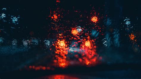 Glare Drops Blur Light 4k 4k Hd Wallpapers Blurry Lights Blurred