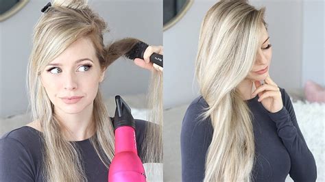 HOW TO 10 MINUTE BLOWOUT BLOWDRY TUTORIAL YouTube