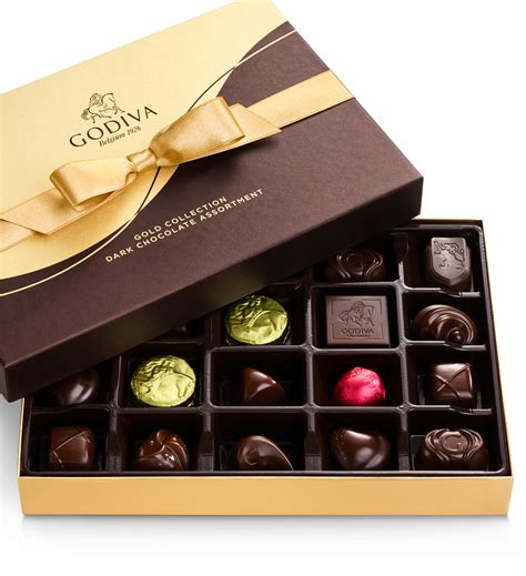 Godiva Dark Chocolate Assortment Box Simply Chocolate