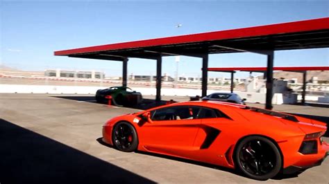Exotic Racing Las Vegas Me Driving A Lamborghini Aventador Youtube