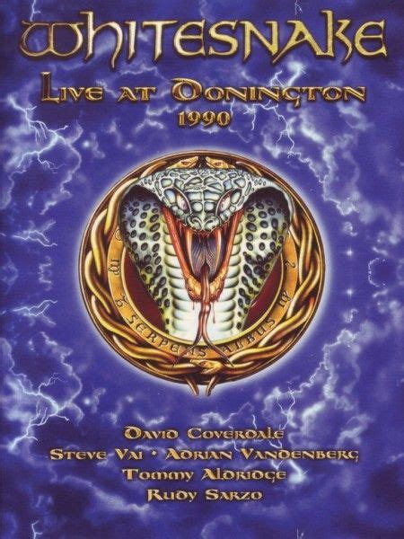 Whitesnake Live At Donington 1990 Albumhoezen Cover Album
