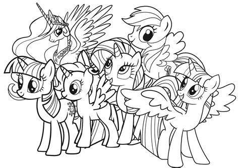Gambar Untuk Mewarna My Little Pony 4 Cara Untuk Menggambar My Little