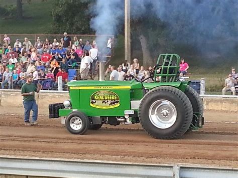Real Deere Pro Stock Truck And Tractor Pull Tractor Pulling Old