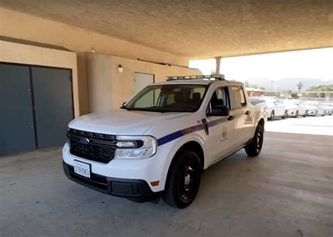 The 2022 Ford Maverick Is Too Cute For Security Patrol