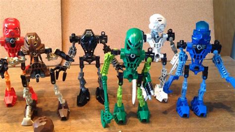 Lego Bionicle Toa Mata First Generation Collection Review From 2001
