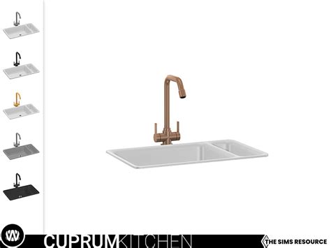 Cuprum Kitchen Kitchen Sink Found In Tsr Category Sims 4 Sinks