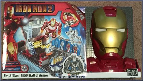 Hall Of Armor Iron Man 2 Basic Series Mega Bloks Action Figure