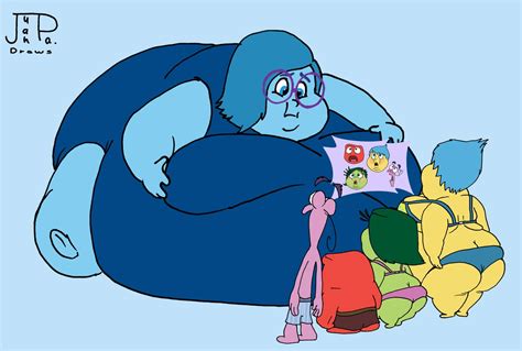 Chunky Toons On Twitter Huge Sadness Ssbbw Weightgain Insideout