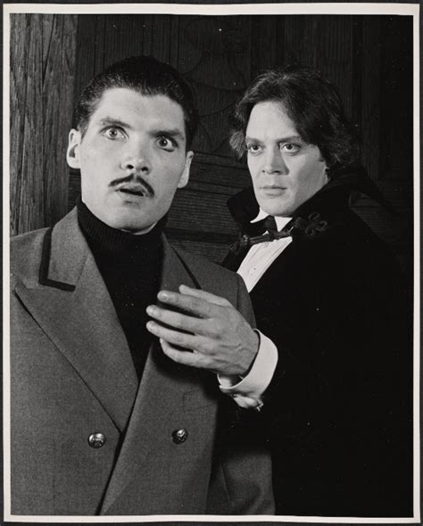 Everett Mcgill And Raul Julia In The 1977 80 Broadway Revival Of
