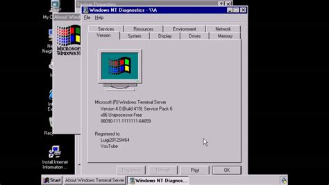 Free from spyware, adware and viruses. Windows NT 4.0 Terminal Server Service Pack 6 on Oracle VM ...