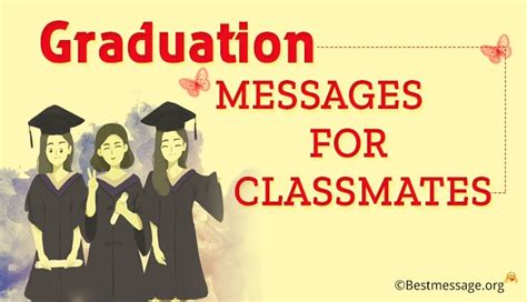 Graduation Messages For Classmates Thank You Messages