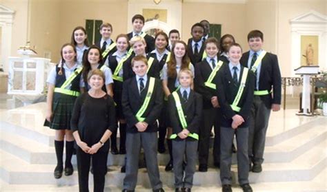 St Martin Of Tour Inducts New Safety Patrol Members Amityville Record