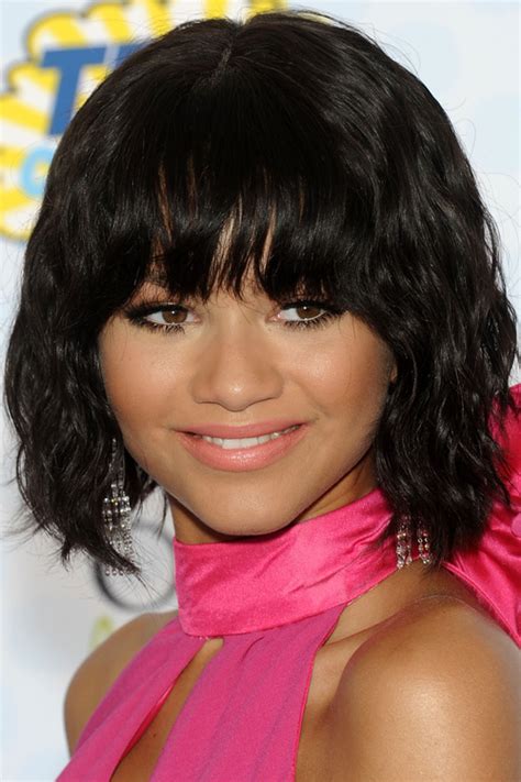 20 Black Hairstyles With Bangs Oozing Mismatched Chic
